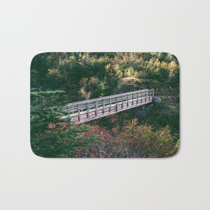 Trail Bridge III Bath Mat Gallery Image 1