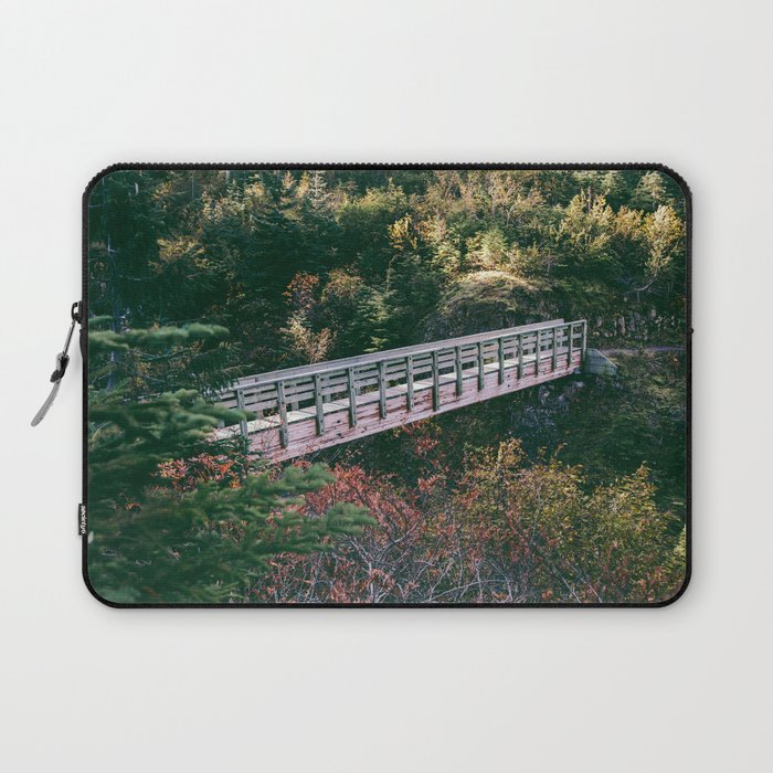 Trail Bridge III Laptop Sleeve Gallery Image 1