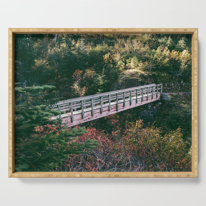 Trail Bridge III Serving Tray Gallery Image 1