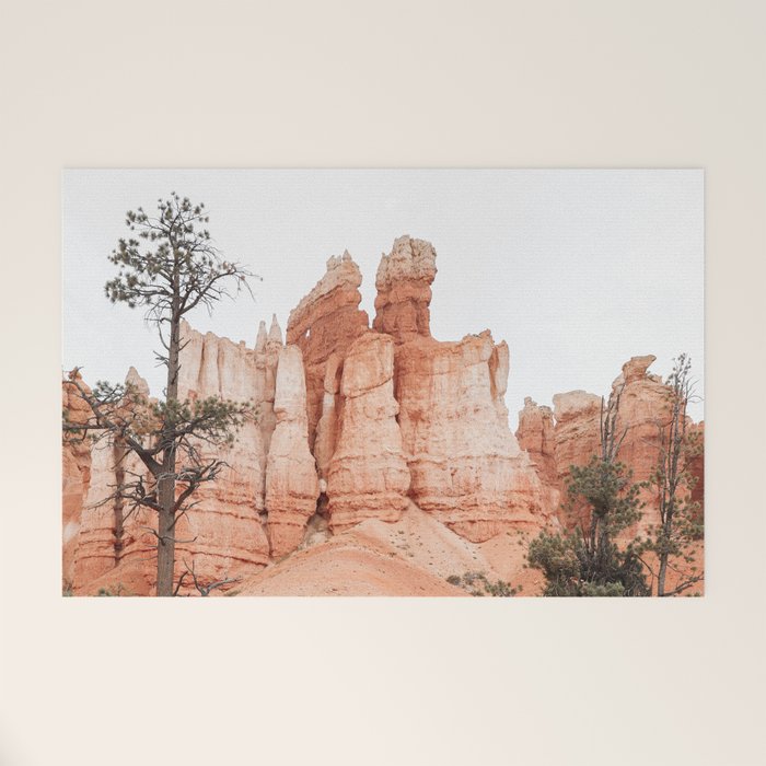 Landscape Of Bryce National Park Photo | Utah Nature Art Print | USA Digital Travel Photography Welcome Mat Gallery Image 1