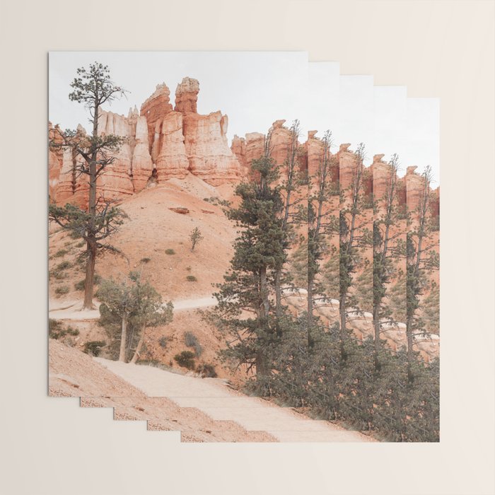 Landscape Of Bryce National Park Photo | Utah Nature Art Print | USA Digital Travel Photography Wrapping Paper Gallery Image 3