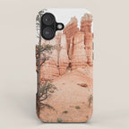 Landscape Of Bryce National Park Photo | Utah Nature Art Print | USA Digital Travel Photography iPhone Case Gallery Image 1