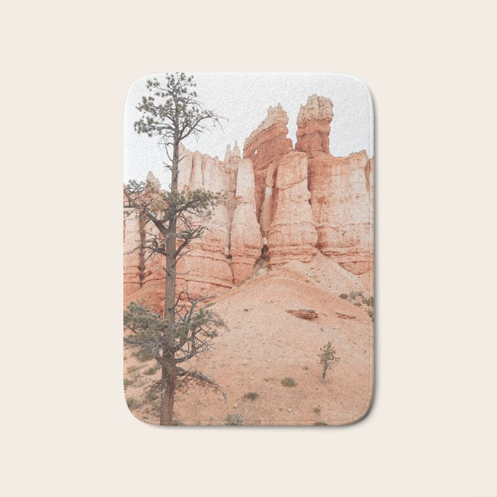 Landscape Of Bryce National Park Photo | Utah Nature Art Print | USA Digital Travel Photography Bath Mat Gallery Image 1