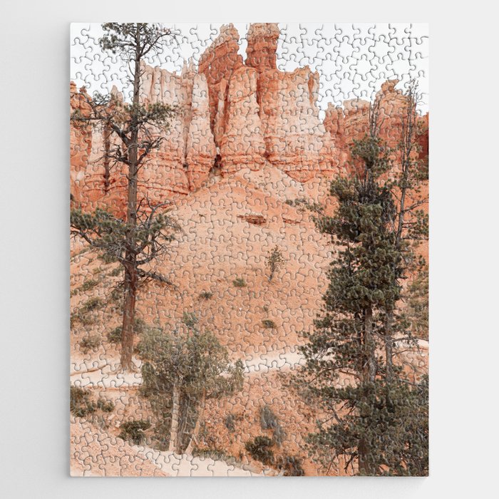 Landscape Of Bryce National Park Photo | Utah Nature Art Print | USA Digital Travel Photography Jigsaw Puzzle Gallery Image 1