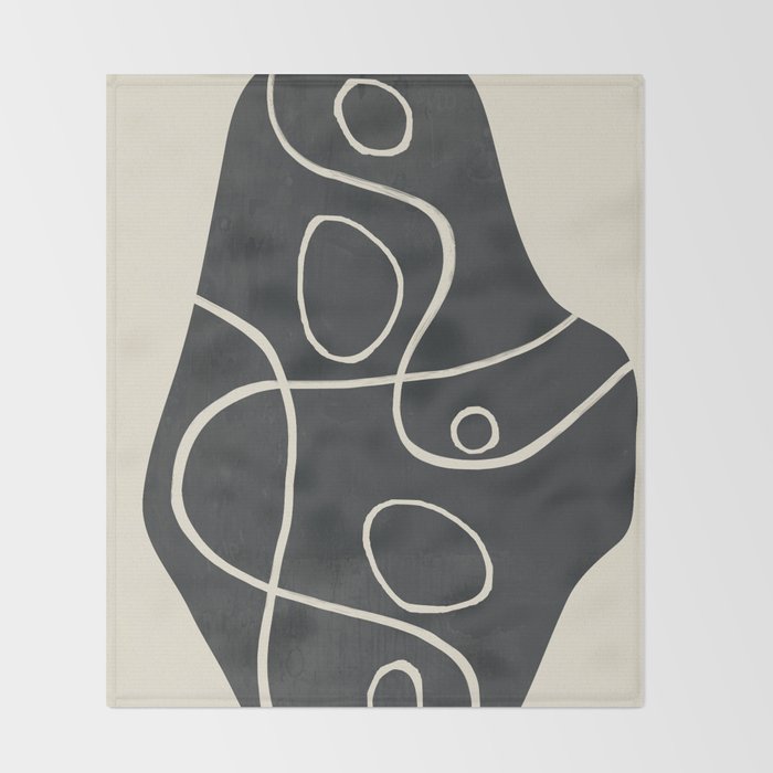 Lineage of Thought 1 Throw Blanket Gallery Image 2