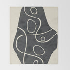 Lineage of Thought 1 Throw Blanket Gallery Image 2