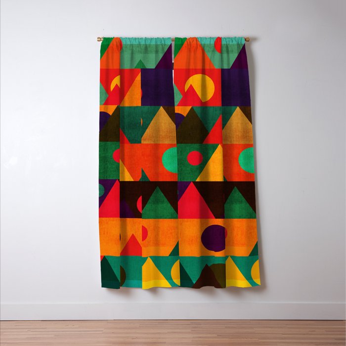 The moon phase Window Curtain Gallery Image 3