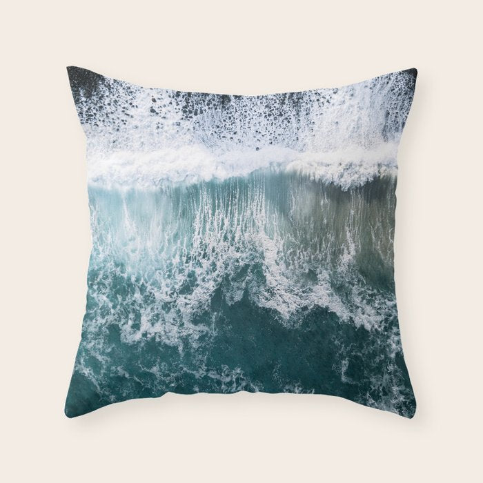 Oceanscape Throw Pillow Gallery Image 1
