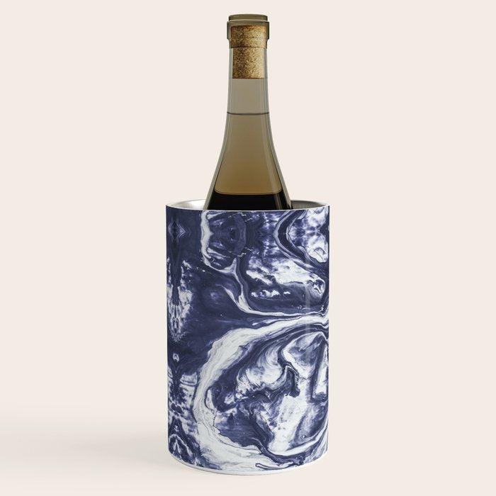 Marble indigo Wine Chiller Gallery Image 2