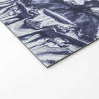 Marble indigo Welcome Mat Gallery Image 2
