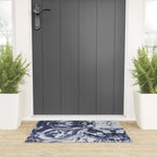 Marble indigo Welcome Mat Gallery Image 3