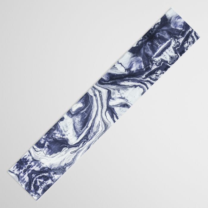 Marble indigo Table Runner Gallery Image 3