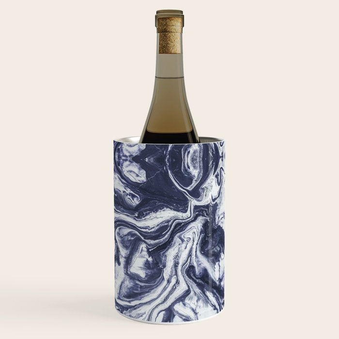 Marble indigo Wine Chiller Gallery Image 1