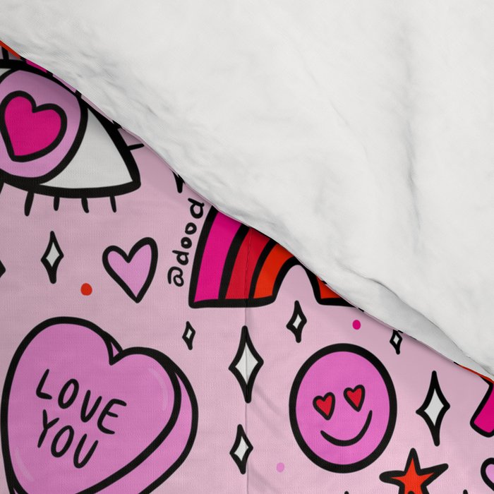 Valentine Print Comforter Gallery Image 4