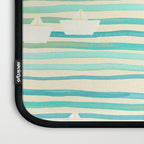 Whimsical Paper Boats Laptop Sleeve Gallery Image 3