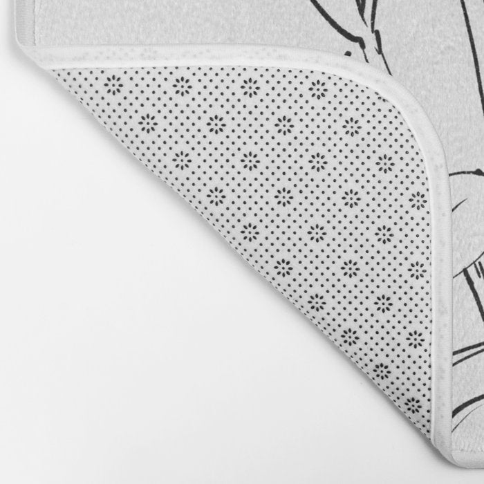 Floral 1 Bath Mat Gallery Image 2