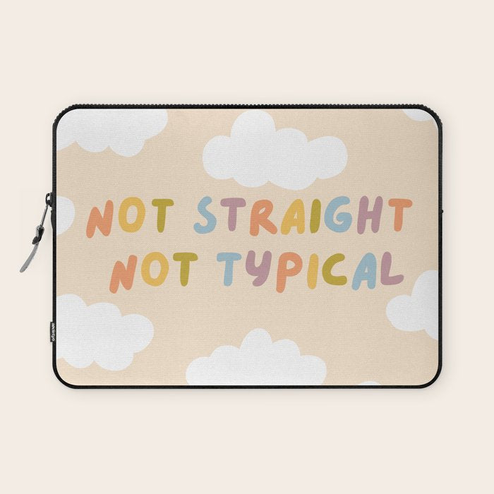 Not Straight, Not Typical Laptop Sleeve Gallery Image 1
