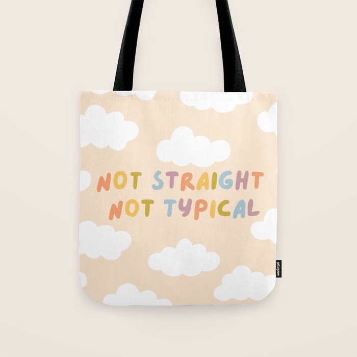 Not Straight, Not Typical Tote Bag Gallery Image 1