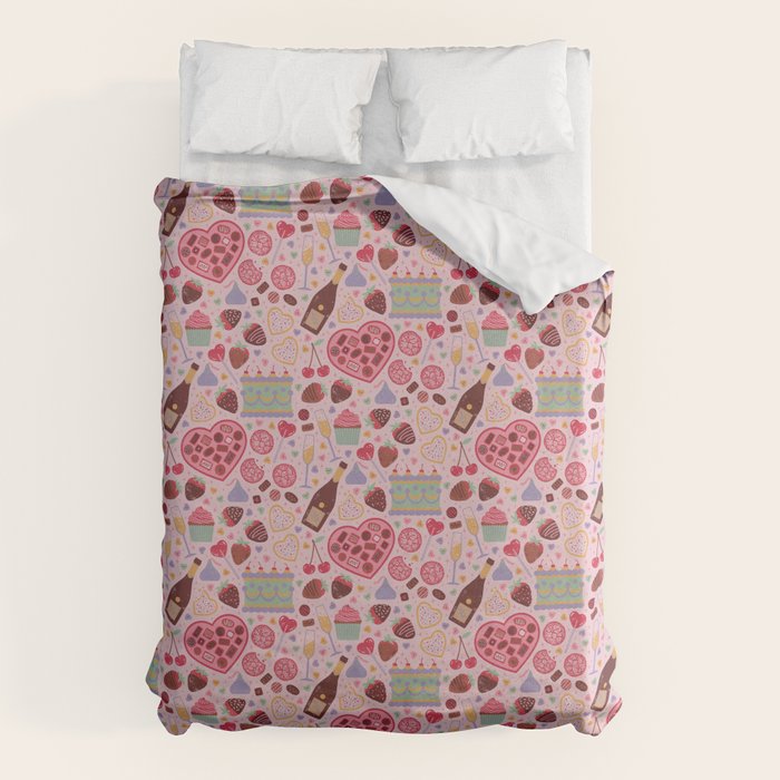 Candy Hearts Duvet Cover Gallery Image 6