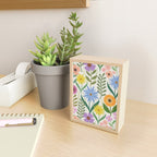 Wildflower Garden - Light Mini Art Print Gallery Image 2