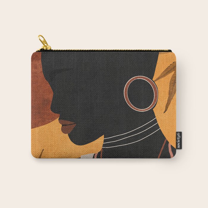 Tropical Girl 35 Carry All Pouch Gallery Image 1