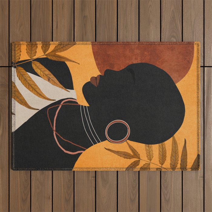 Tropical Girl 35 Outdoor Rug Gallery Image 1
