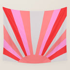 sunshine state, coral Wall Tapestry Gallery Image 4