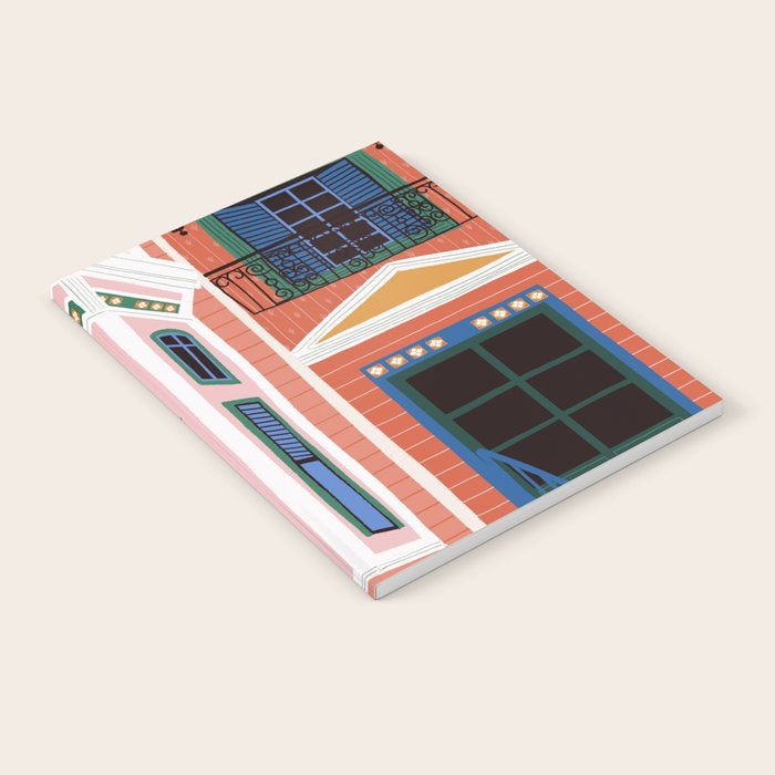 San Francisco victorian house Notebook Gallery Image 2