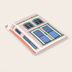 San Francisco victorian house Notebook Gallery Image 3