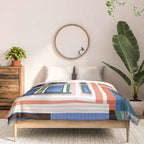San Francisco victorian house Comforter Gallery Image 3
