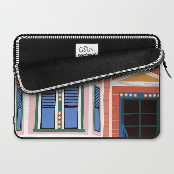 San Francisco victorian house Laptop Sleeve Gallery Image 2