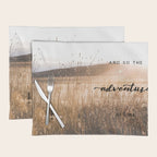 And So The Adventure Begins - Rustic Western Placemat Gallery Image 1