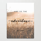 And So The Adventure Begins - Rustic Western Notebook Gallery Image 4