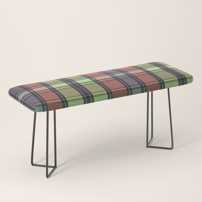 Fusion Colorful Toned Grids C Bench Gallery Image 1