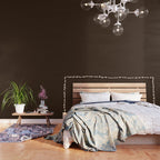 Minimal Monochrome Coal Dark Brown Wallpaper Gallery Image 3