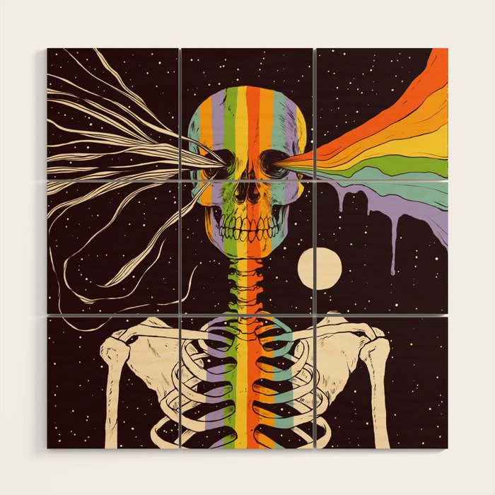 Dark Side of Existence Wood Wall Art Gallery Image 1
