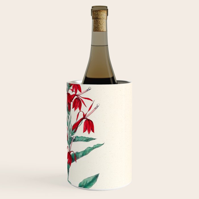  Cardinal flower by Clarissa Munger Badger, 1859 (benefitting The Nature Conservancy) Wine Chiller Gallery Image 3
