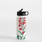  Cardinal flower by Clarissa Munger Badger, 1859 (benefitting The Nature Conservancy) Water Bottle Gallery Image 1