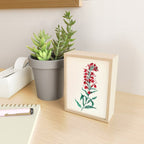  Cardinal flower by Clarissa Munger Badger, 1859 (benefitting The Nature Conservancy) Mini Art Print Gallery Image 2