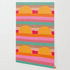 Sunset Waves â Magenta Wallpaper Gallery Image 2