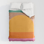 Sunset Waves â Magenta Duvet Cover Gallery Image 6