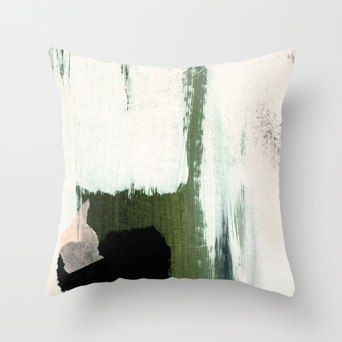 Abstract Minimal Throw Pillow Gallery Image 6