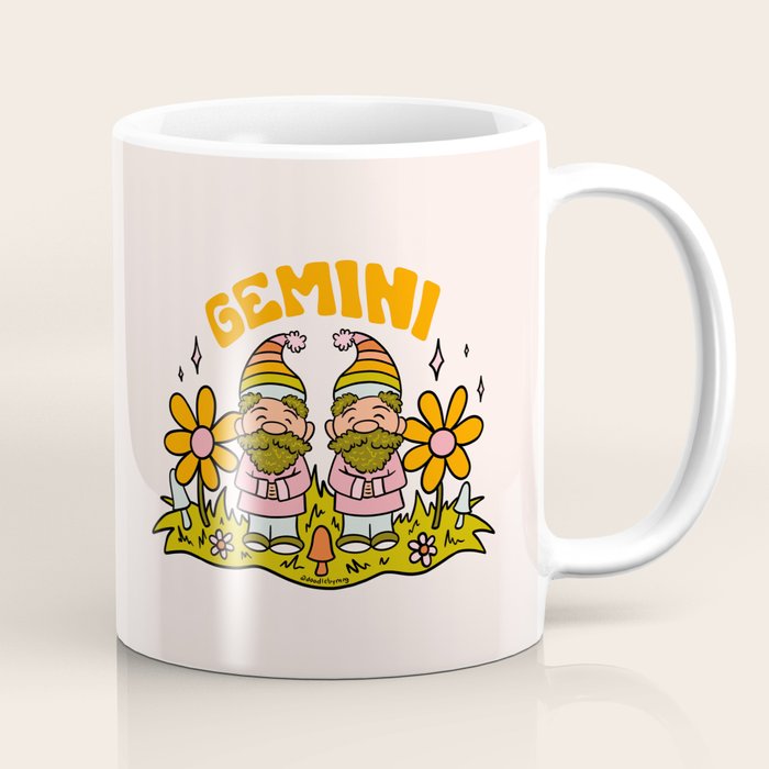 Gemini Gnome Coffee Mug Gallery Image 1