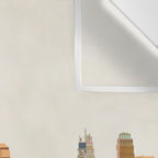 kansas city skyline Wall Tapestry Gallery Image 3