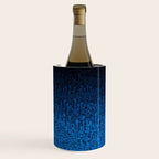 Reboot III BLUE Computer Circuit Board Pattern Wine Chiller Gallery Image 3