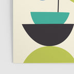 Mid Century Ibis Poster Gallery Image 3