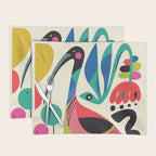 Mid Century Ibis Placemat Gallery Image 1