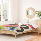 Mid Century Ibis Duvet Cover Gallery Image 2