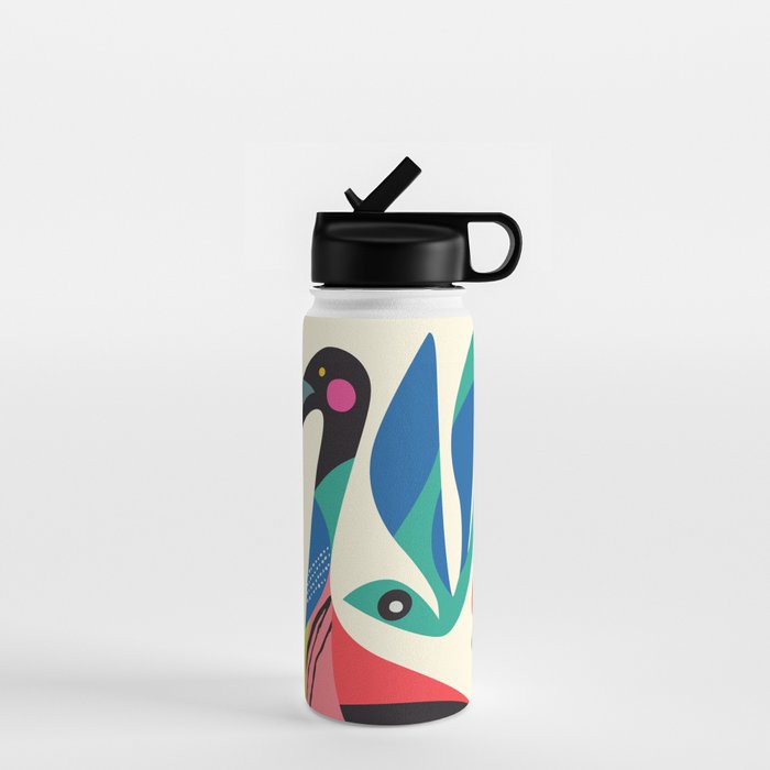 Mid Century Ibis Water Bottle Gallery Image 1