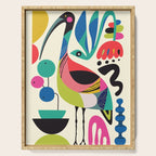 Mid Century Ibis Serving Tray Gallery Image 1